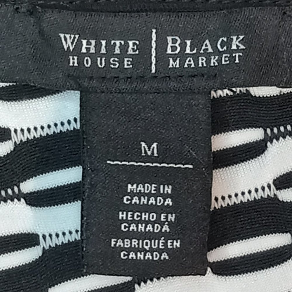 Stretchy Linear Geometric Patterned Top - image 4